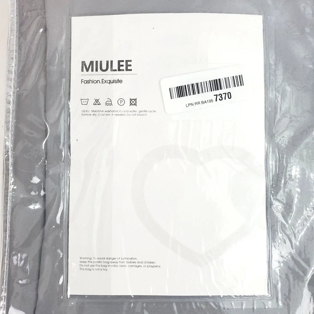 Miulee Curtains Blackout Gray Home Decor 52